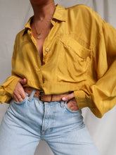 Load image into Gallery viewer, "Honey" silk shirt