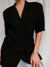 Load image into Gallery viewer, "Olivia" black vest