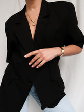 Load image into Gallery viewer, "Olivia" black vest