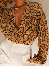 Load image into Gallery viewer, "Python" silk shirt
