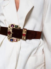 Load image into Gallery viewer, "Carmel" suede belt