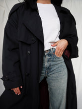 Load image into Gallery viewer, "Night" trench coat
