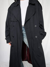 Load image into Gallery viewer, "Night" trench coat