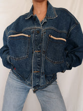 Load image into Gallery viewer, "PEPE" denim jacket