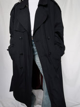 Load image into Gallery viewer, "Night" trench coat