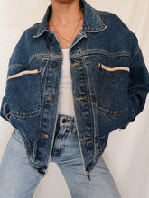 Load image into Gallery viewer, "PEPE" denim jacket