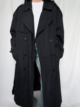 Load image into Gallery viewer, "Night" trench coat