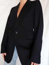 Load image into Gallery viewer, Navy blue 70' blazer