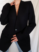 Load image into Gallery viewer, Navy blue 70' blazer