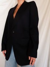 Load image into Gallery viewer, Navy blue 70' blazer