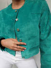Load image into Gallery viewer, "Egea" suede leather vest
