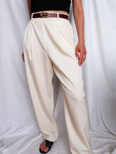 Load image into Gallery viewer, "Amalfi" ivory pants