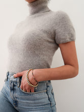Load image into Gallery viewer, RODIER cashmere turtleneck tee
