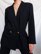 Load image into Gallery viewer, "Ambre" navy blazer