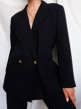 Load image into Gallery viewer, "Ambre" navy blazer