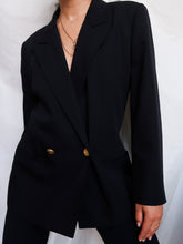 Load image into Gallery viewer, "Ambre" navy blazer
