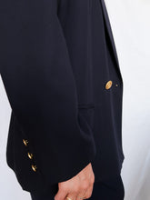 Load image into Gallery viewer, "Ambre" navy blazer