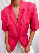 Load image into Gallery viewer, "Amalia" fuchsia shirt
