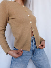 Load image into Gallery viewer, "Carmel" cashmere cardigan
