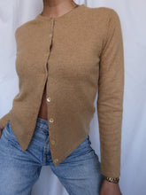 Load image into Gallery viewer, "Carmel" cashmere cardigan