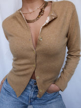 Load image into Gallery viewer, "Carmel" cashmere cardigan