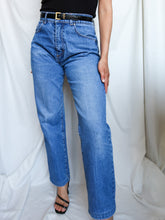 Load image into Gallery viewer, 90' denim pants