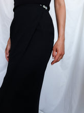 Load image into Gallery viewer, "Julia" black skirt