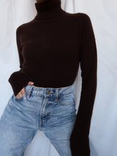 Load image into Gallery viewer, "Cocoa" cashmere turtleneck