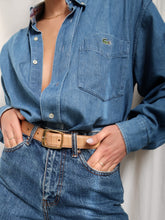 Load image into Gallery viewer, LACOSTE denim shirt