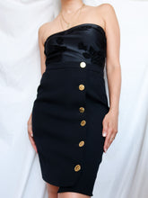 Load image into Gallery viewer, CHANEL black skirt