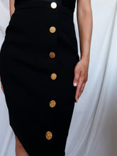 Load image into Gallery viewer, CHANEL black skirt
