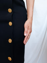 Load image into Gallery viewer, CHANEL black skirt