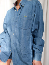 Load image into Gallery viewer, LACOSTE denim shirt
