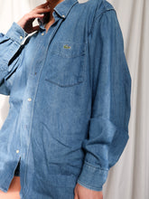 Load image into Gallery viewer, LACOSTE denim shirt