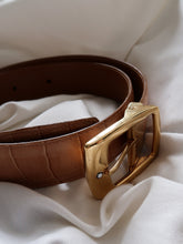 Load image into Gallery viewer, MONT BLANC leather belt