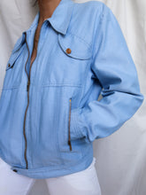 Load image into Gallery viewer, 70' baby blue jacket