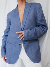 Load image into Gallery viewer, "Lucy" blue blazer