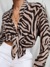 Load image into Gallery viewer, GERARD DAREL silk shirt