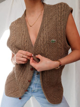 Load image into Gallery viewer, LACOSTE sleeveless knit