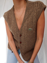Load image into Gallery viewer, LACOSTE sleeveless knit
