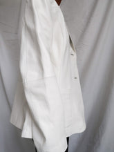 Load image into Gallery viewer, "Blanca" leather blazer