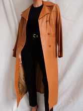 Load image into Gallery viewer, "Lina" leather trench