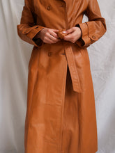 Load image into Gallery viewer, "Lina" leather trench