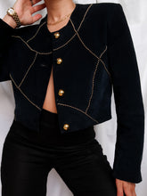 Load image into Gallery viewer, 80' suede leather jacket