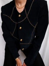 Load image into Gallery viewer, 80' suede leather jacket
