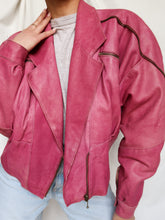 Load image into Gallery viewer, "Babe" leather jacket