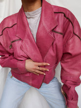 Load image into Gallery viewer, "Babe" leather jacket