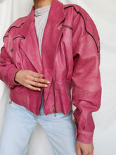 Load image into Gallery viewer, "Babe" leather jacket
