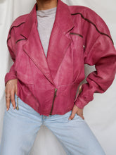 Load image into Gallery viewer, "Babe" leather jacket