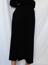 Load image into Gallery viewer, "Nina" Black long skirt
